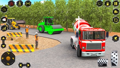 City Construction JCB Game 3D Screenshot