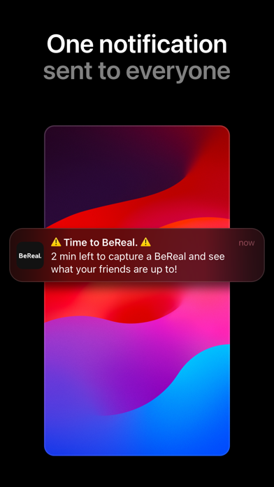 Screenshot 1 of BeReal. Your friends for real. App