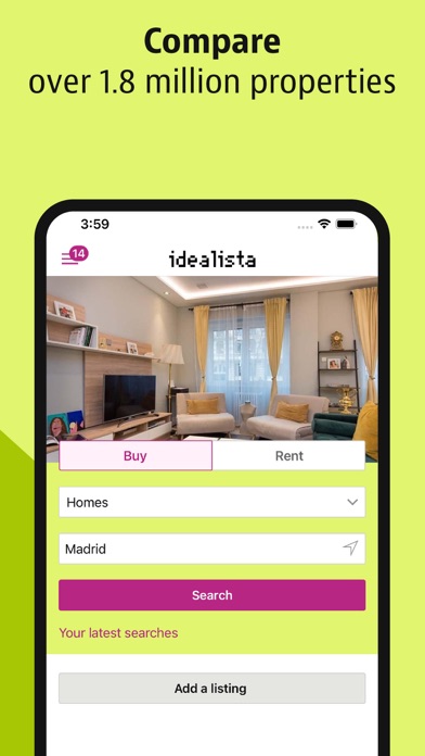 idealista Screenshot