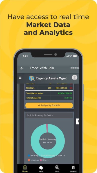 IDIA Trader Screenshot