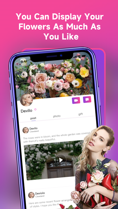 Flower - Live Video Chat Screenshot
