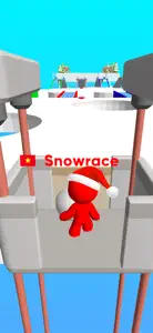 Xmas Snow Race: 3D Racing screenshot #8 for iPhone