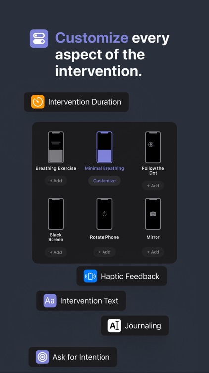 one sec | screen time + focus screenshot-7