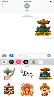 How to cancel & delete cinco de mayo time stickers 1