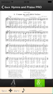 hymns and praise pro iphone screenshot 4