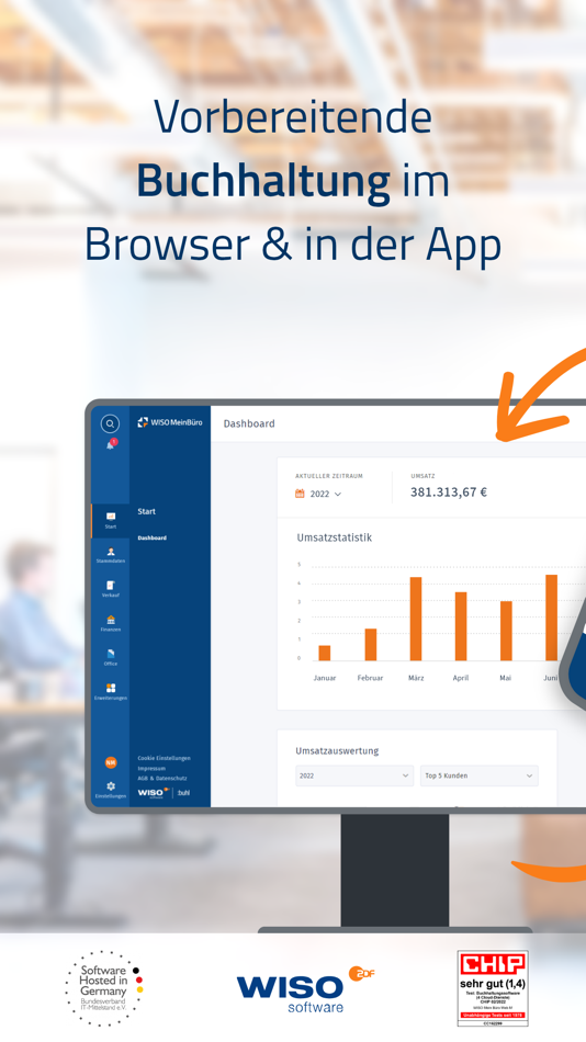 WISO MeinBüro Rechnungen - 2.6.0 - (iOS)