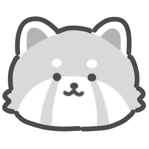 gray redpanda sticker