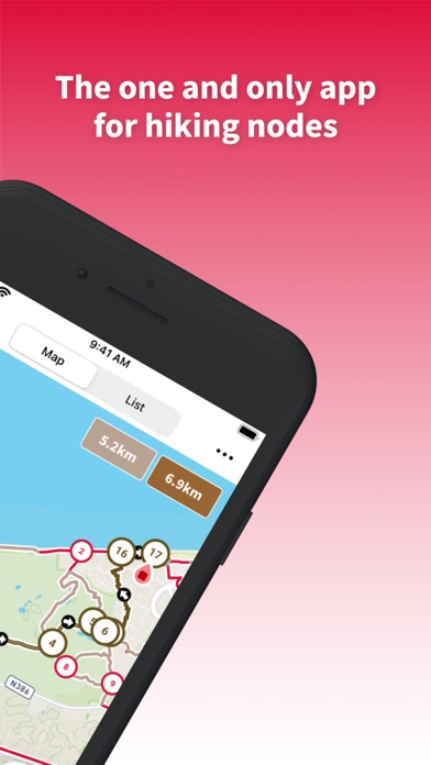 NodeMapp Hike Screenshot