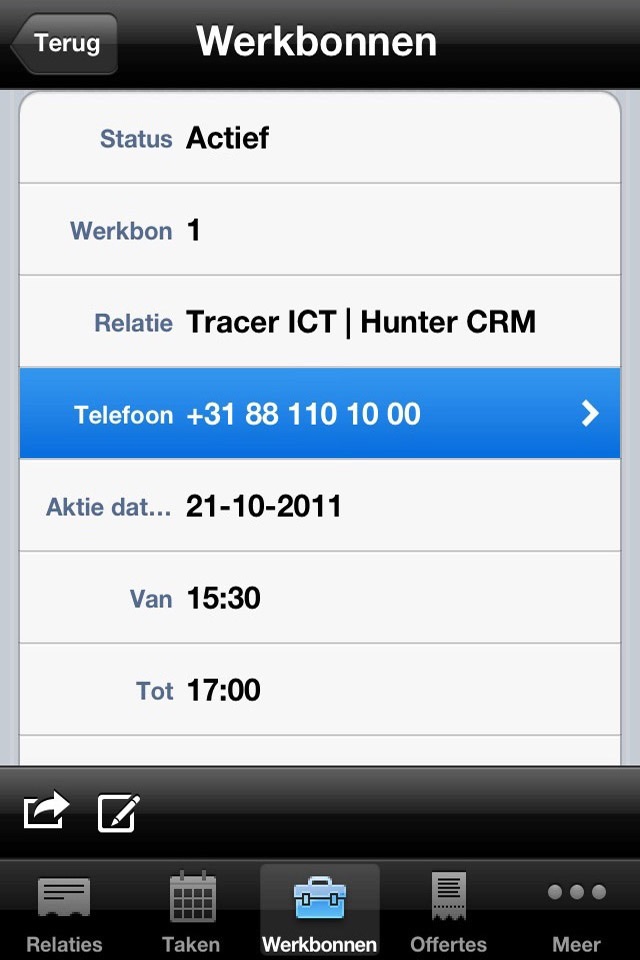 Hunter CRM screenshot 4