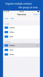icontacts: contact group tool iphone screenshot 4