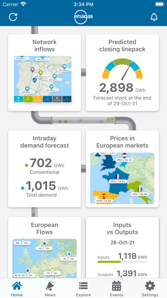 #1. Enagás EnergyData (iOS) Podle: Enagás, S.A.