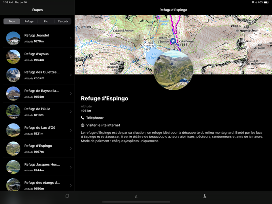 Screenshot #4 pour Rando Pyrénées