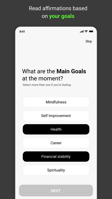 Affirm Daily Positive Quotes Screenshot