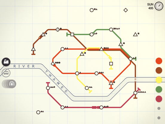 Mini Metro+ Screenshots