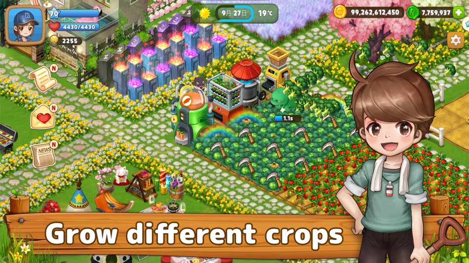 #2. Real Farm : Save the World (iOS) Podle: NEOGAMES
