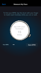 PaceDJ: BPM Running Music screenshot