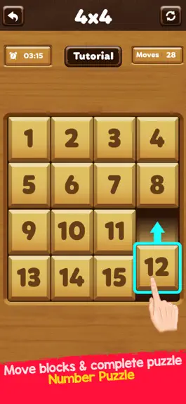 Game screenshot Number Puzzles - Wood Blocks mod apk