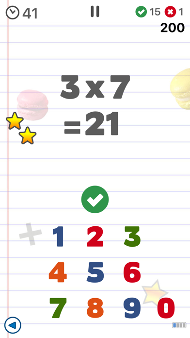 Screenshot #1 pour Jeux de maths enfants - lite