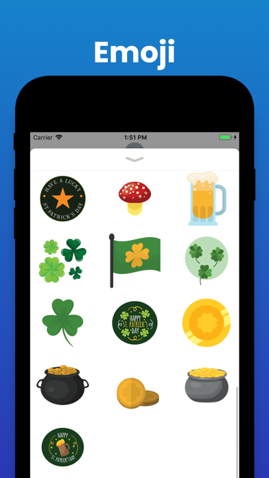 St Patrick Day stickers emoji Screenshot