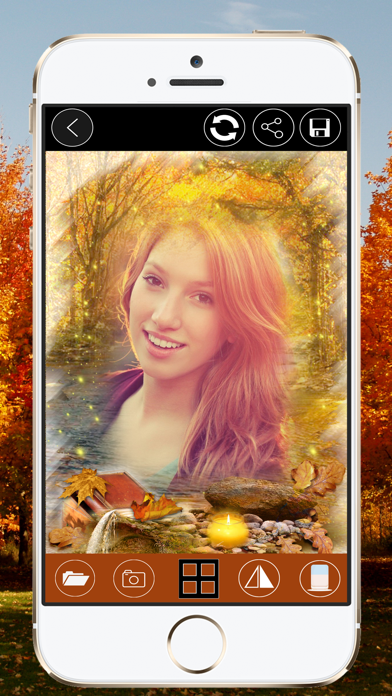 Fall in Love Photo Frames Screenshot