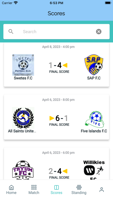 ABFA Football Screenshot