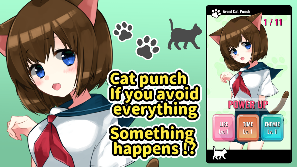 Avoid Cat Girl Punch! - 27 - (iOS)