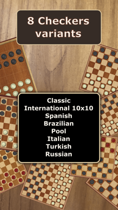 Checkers game screenshot 4