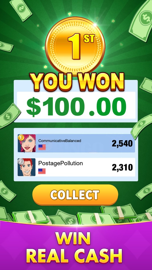 #3. Solitaire for Cash (iOS) 由: puzzle games for free