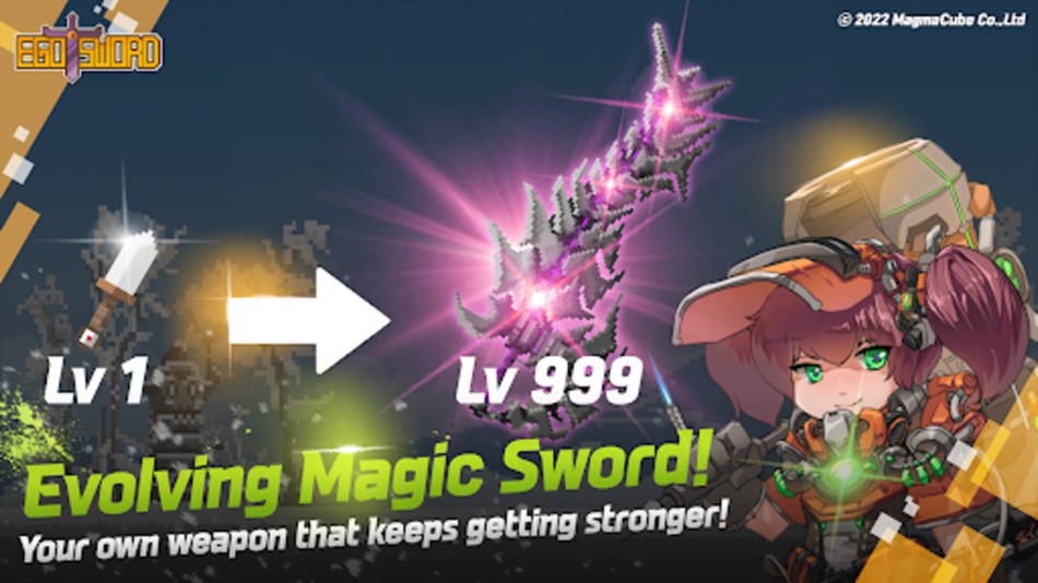 #2. Ego Sword: Idle Sword Clicker (iOS) 由: MagmaCube Co.,Ltd