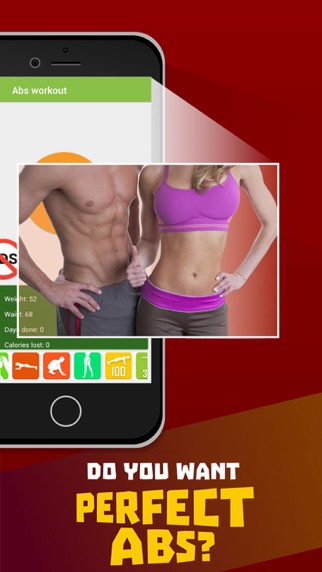 Screenshot #1 pour Abs workout Be Stronger