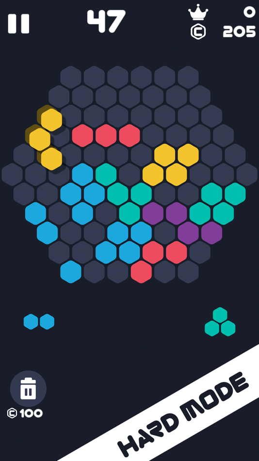 #5. Hexa 1010 :Fill Hexagon Blocks (iOS) 由: Hoang Vinh Nguyen