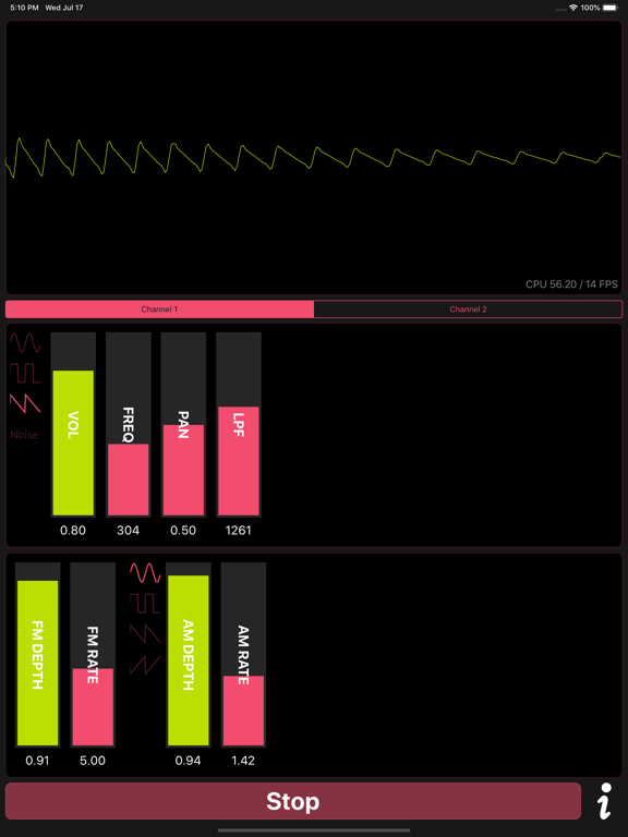 オシレーター Hysteric Oscillator 波動のおすすめ画像2