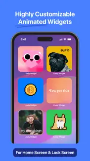 lively widget- customization iphone screenshot 1