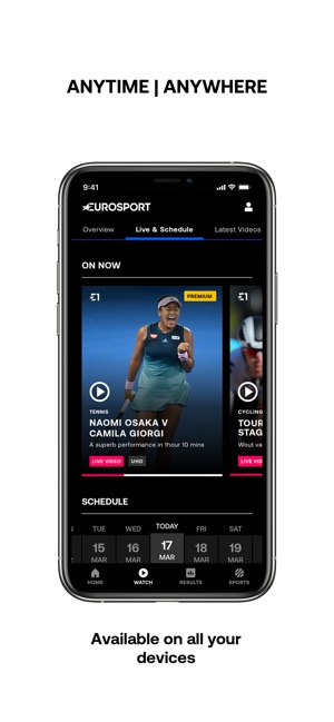 Eurosport: Live, News & Scores on the App Store