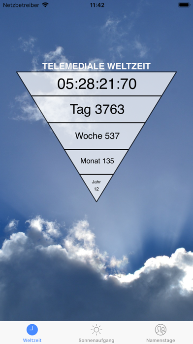 Weltzeit Screenshot