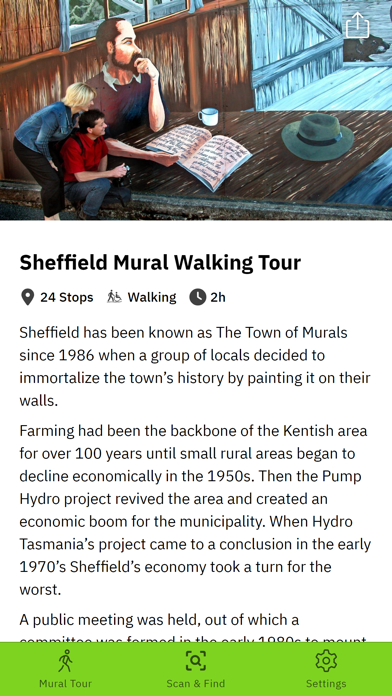 Sheffield Murals Walking Tour Screenshot