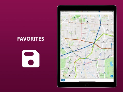 公共交通機関の地図マドリードのおすすめ画像4