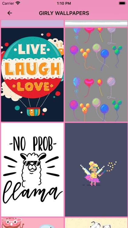 Girly Backgrounds & Wallpapers screenshot-3