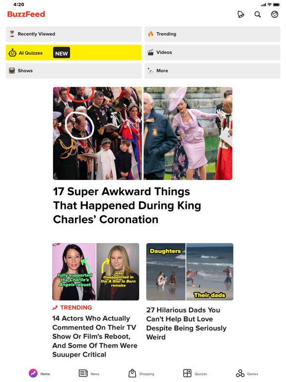 Screenshot #4 pour BuzzFeed - Quiz, Trivia & News