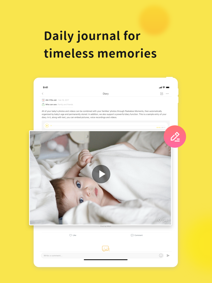 Peekaboo Moments - Babybook