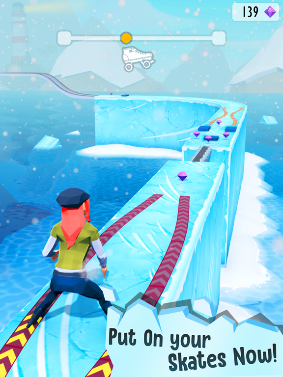 Screenshot #5 pour Crazy Skate Runner