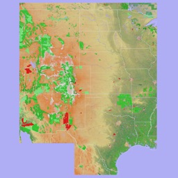 Scenic Map Central USA