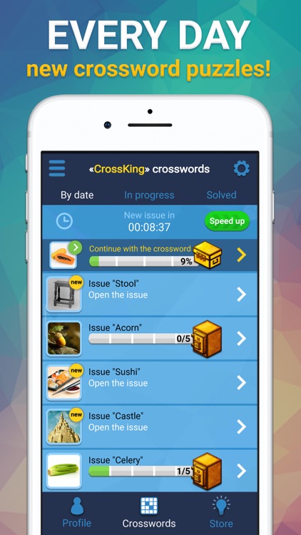 Crosswords. Daily genius games screenshot-5