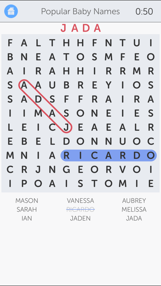 #5. Word Search!! (iOS) 来自: Funnerware