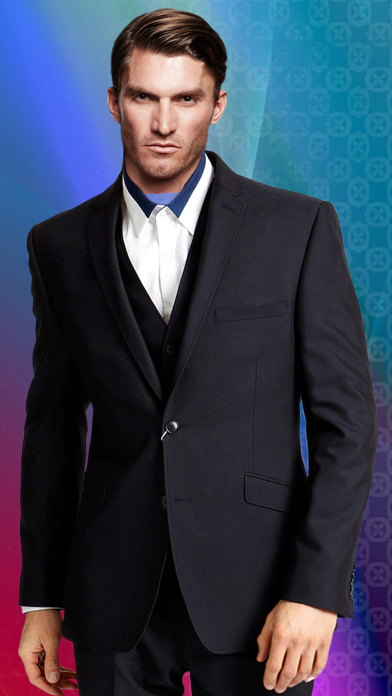 Men's Suit Photo Montage Screenshot