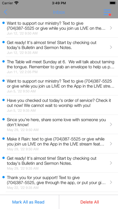 Gastonia First Wesleyan Church Screenshot