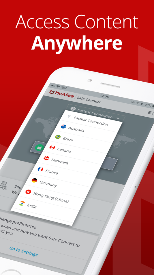 #4. Safe VPN Connect - VPN Proxy (iOS) 由: McAfee, LLC.