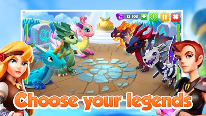 Screenshot from Dragon Mania Legends