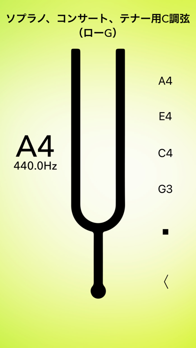 ウクレレチューナーベーシックのおすすめ画像4