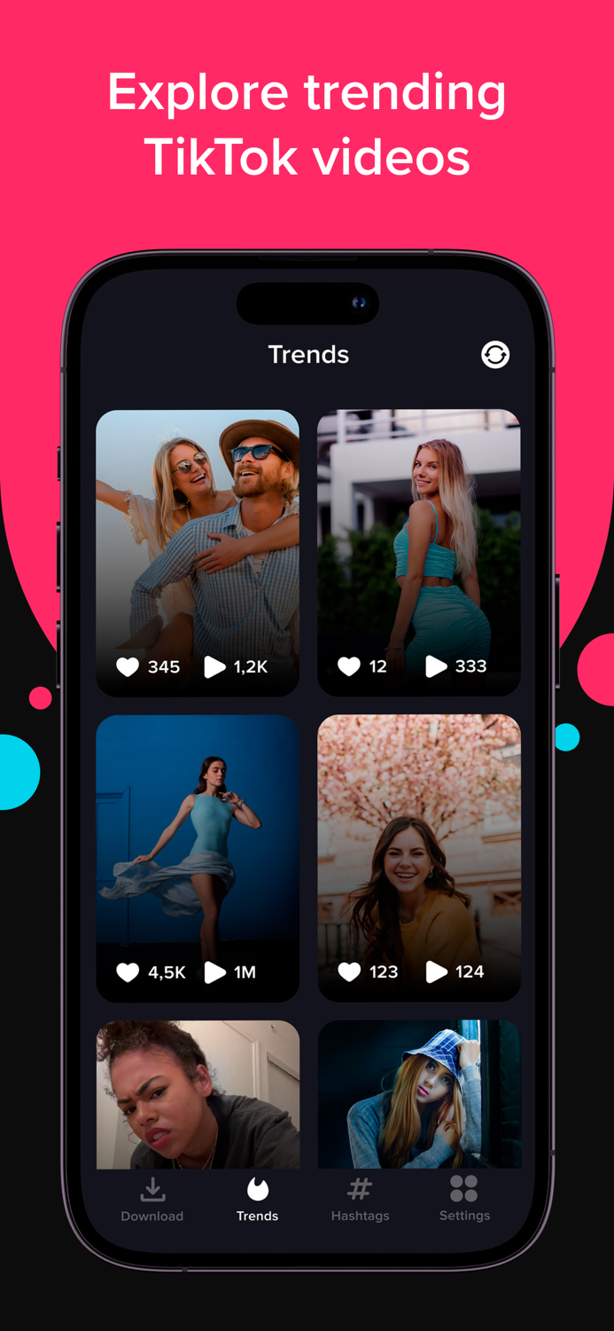 TicTok saver watch and download